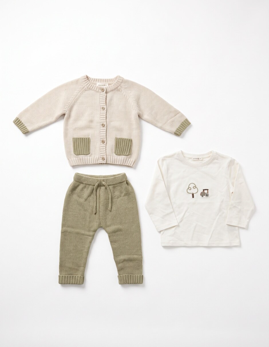 Conjunto casual para bebé niño 3