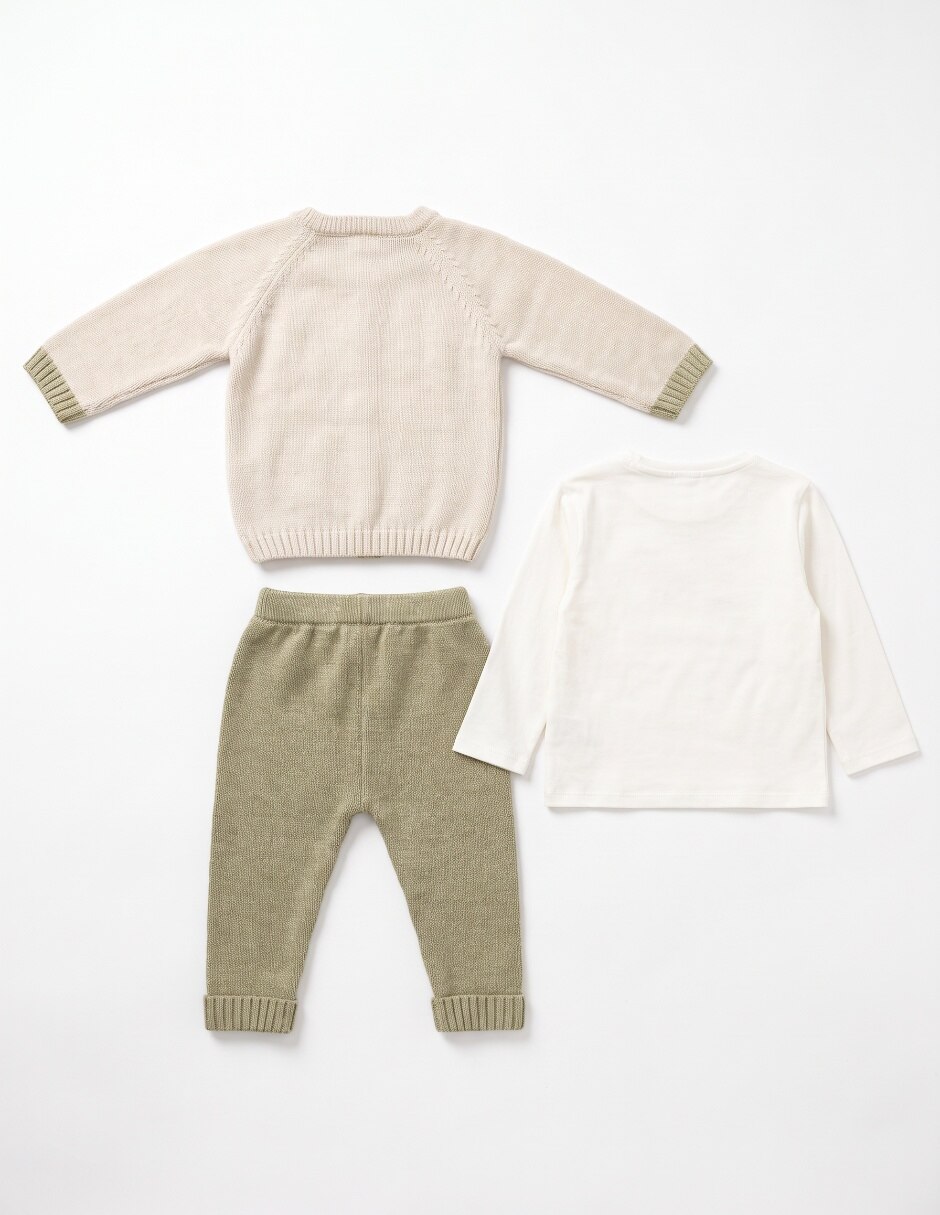 Conjunto casual para bebé niño 4
