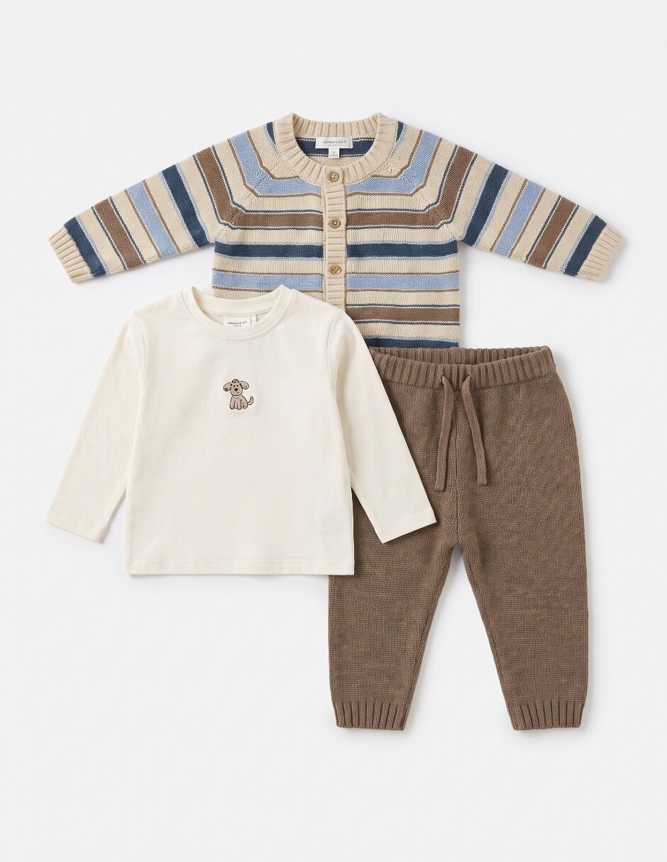 Conjunto casual para bebé niño 3