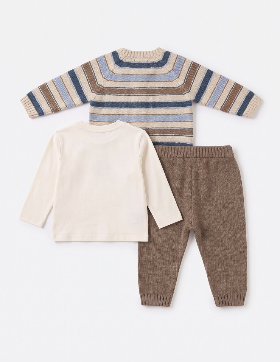 Conjunto casual para bebé niño 4