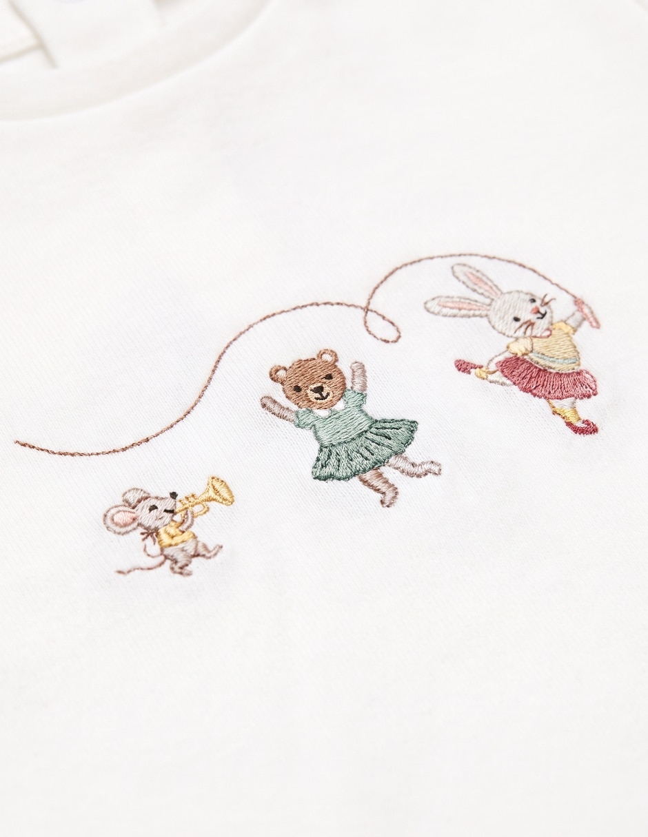 Conjunto de 3 piezas para bebé niña 4