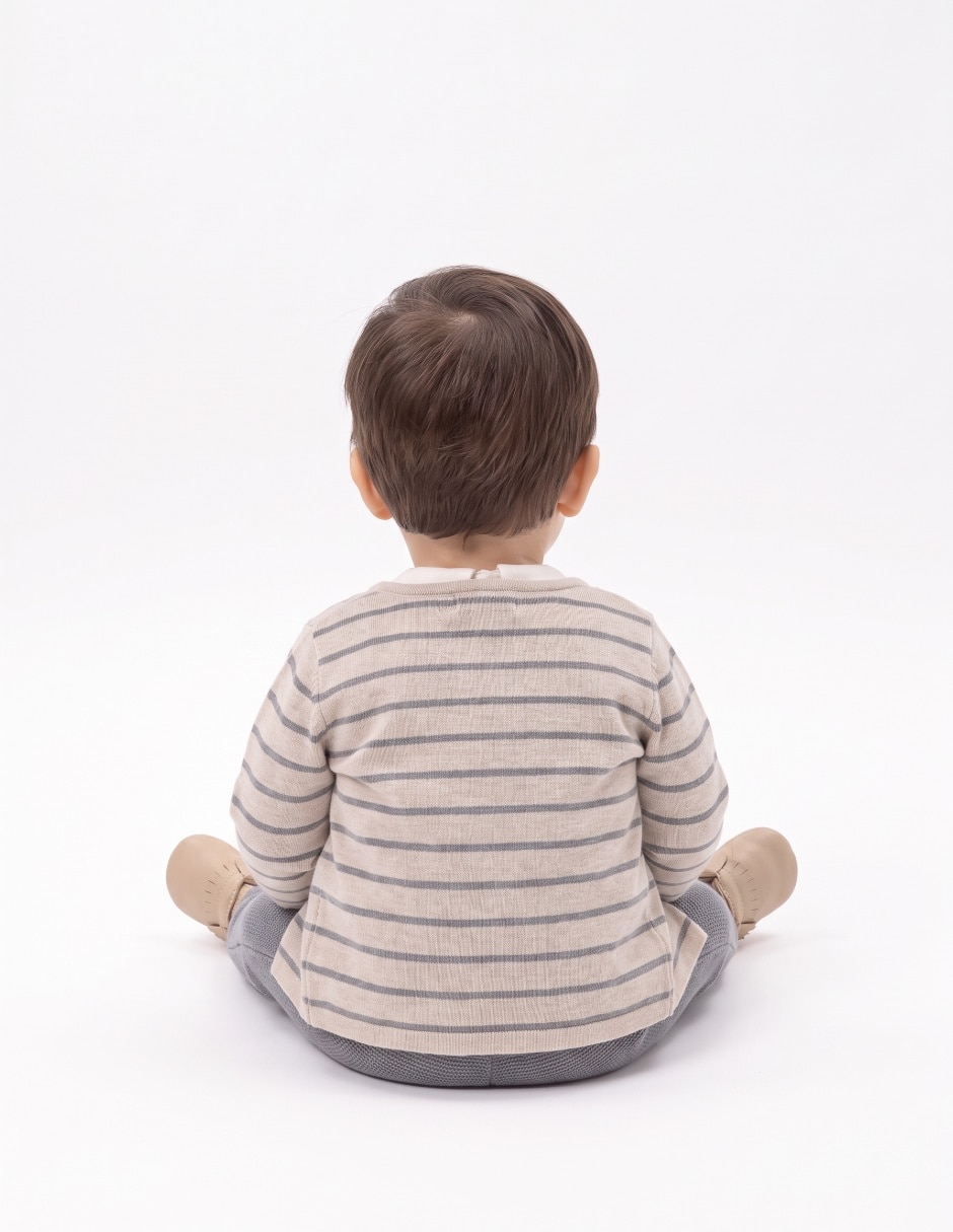 Conjunto casual de algodón para bebé niño 2