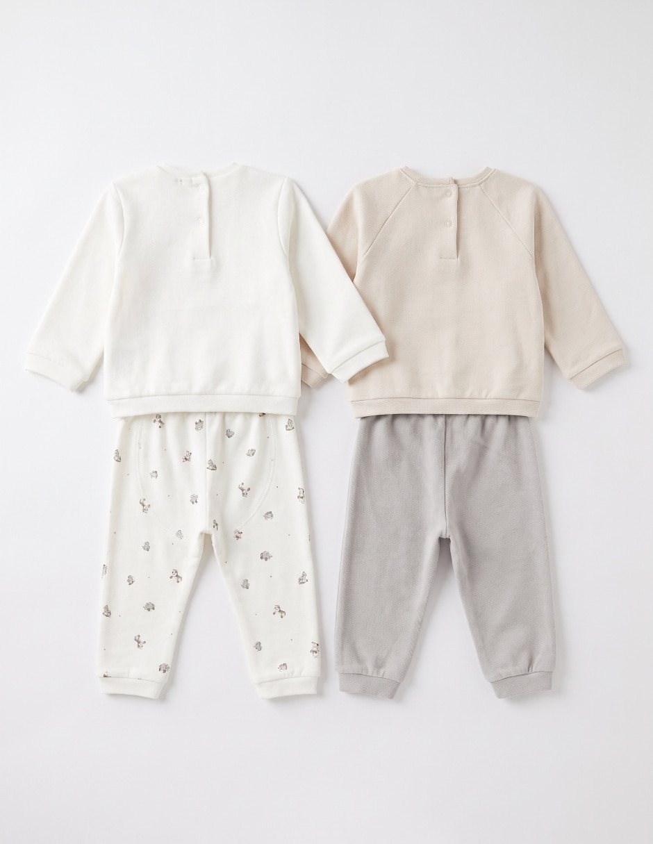 Set conjunto casual para bebé niño 4