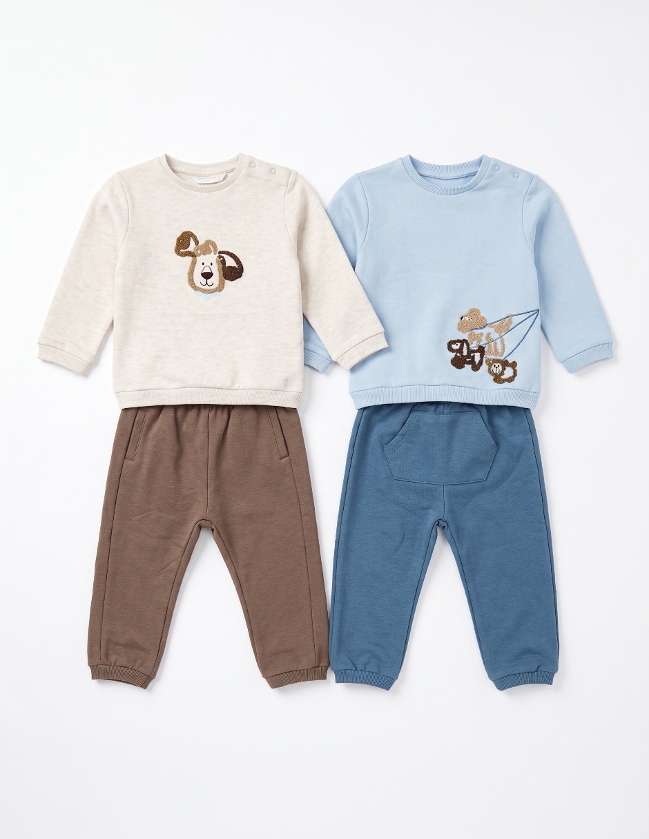 Set conjunto casual para bebé niño 3