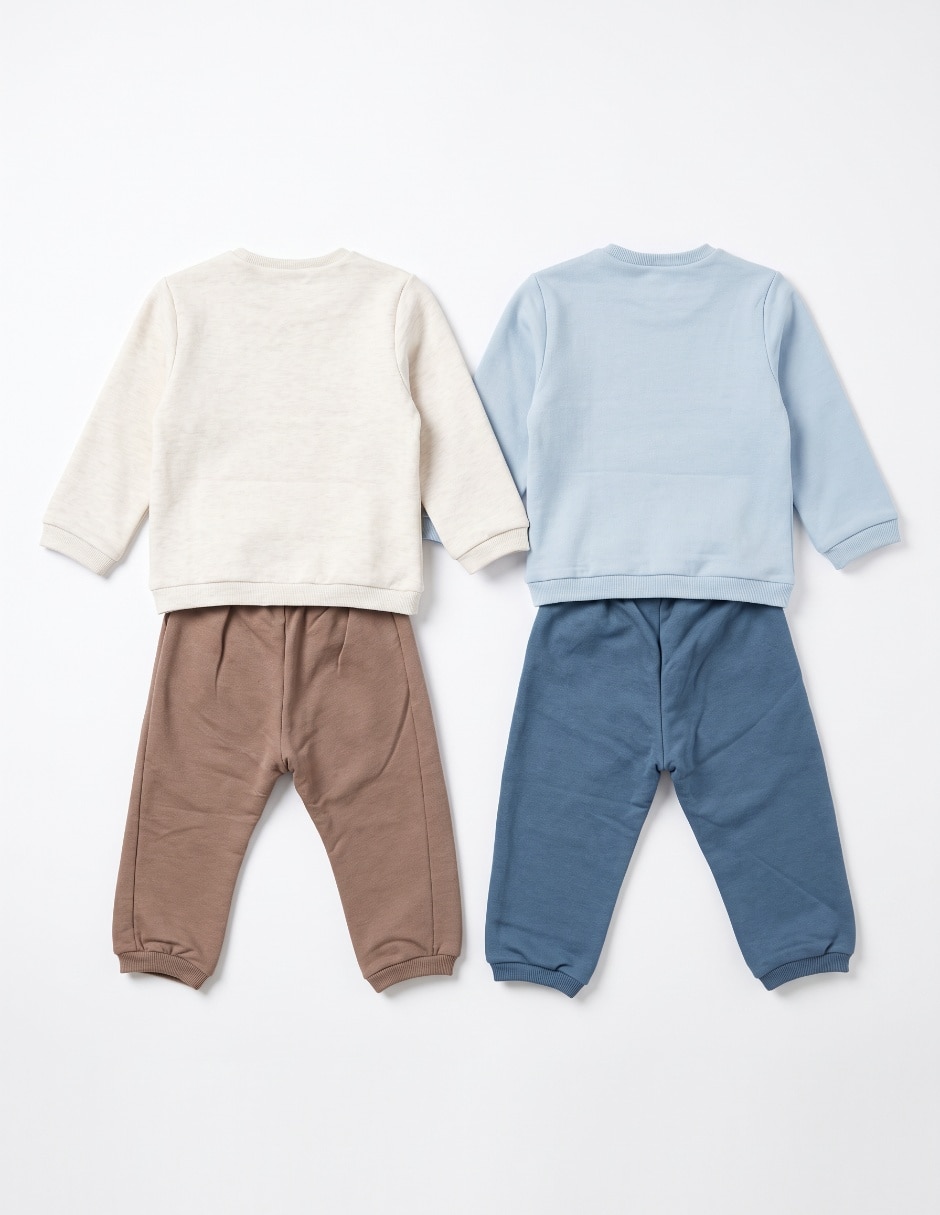 Set conjunto casual para bebé niño 4