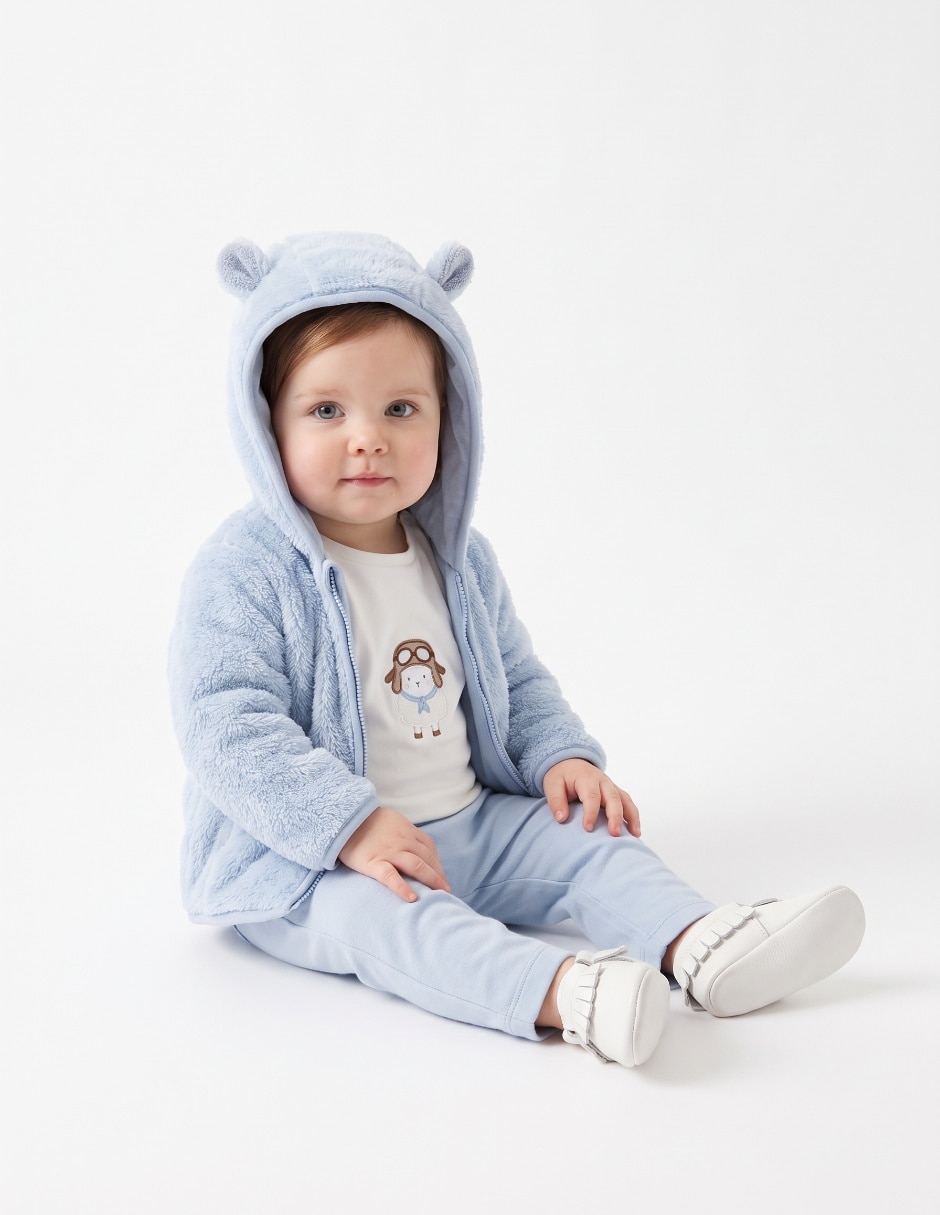 Conjunto de algodón para bebé niña Conjunto de algodón para bebé niña