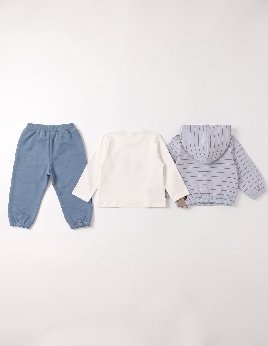 Conjunto de algodón para bebé niño 4