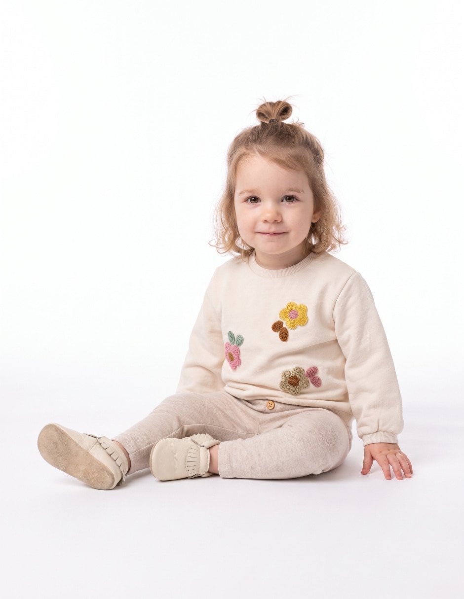 Set conjunto casual para bebé niña Set conjunto casual para bebé niña
