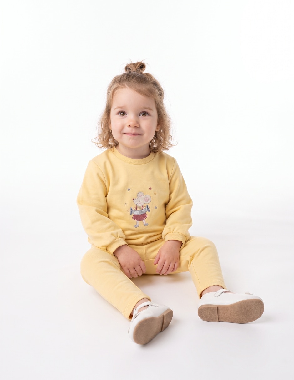 Set conjunto casual para bebé niña