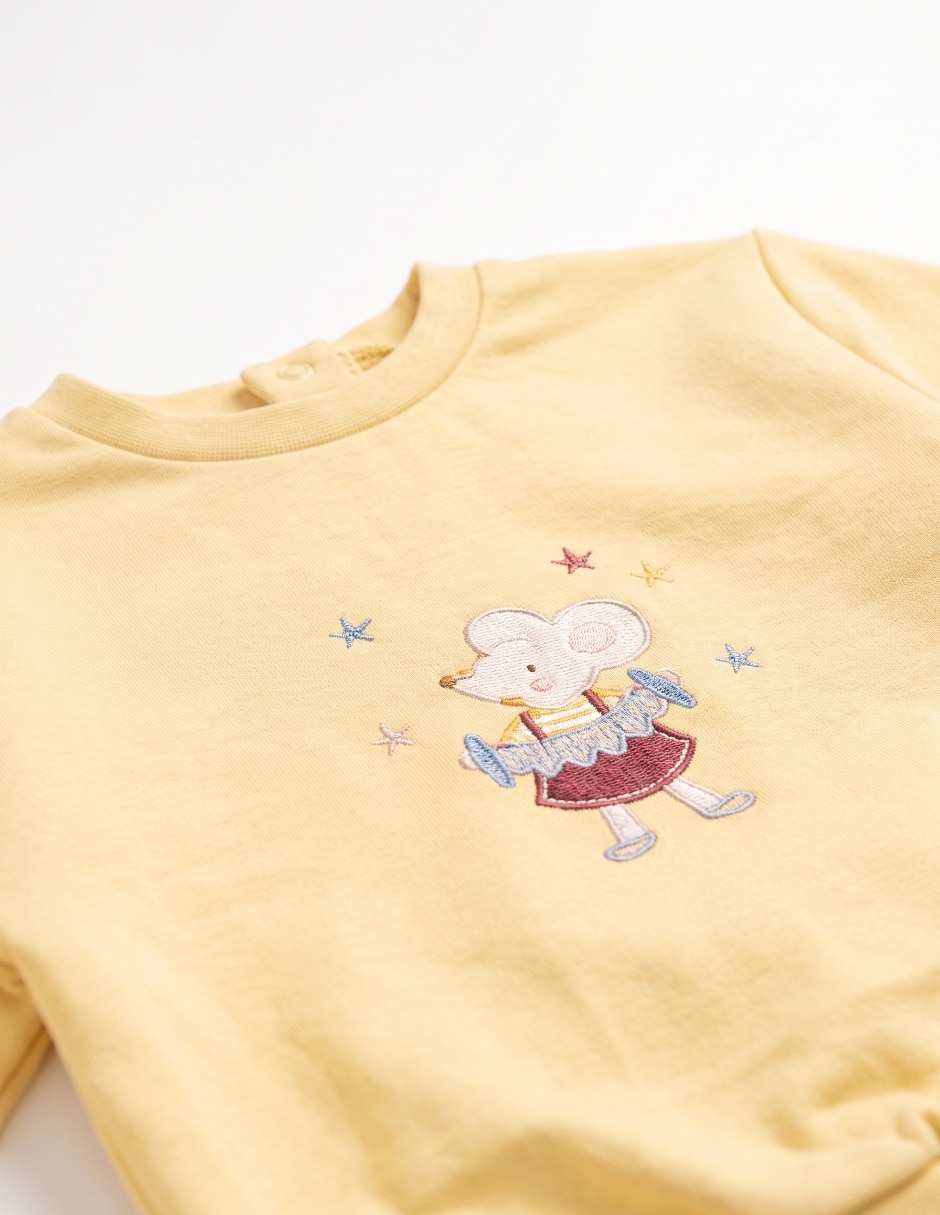 Set conjunto casual para bebé niña 6