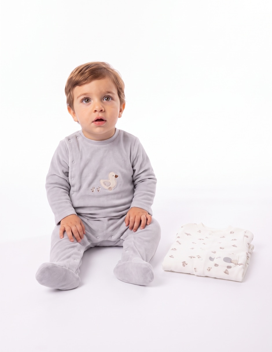 Set de Mamelucos de algodón para bebé niño Set de Mamelucos de algodón para bebé niño