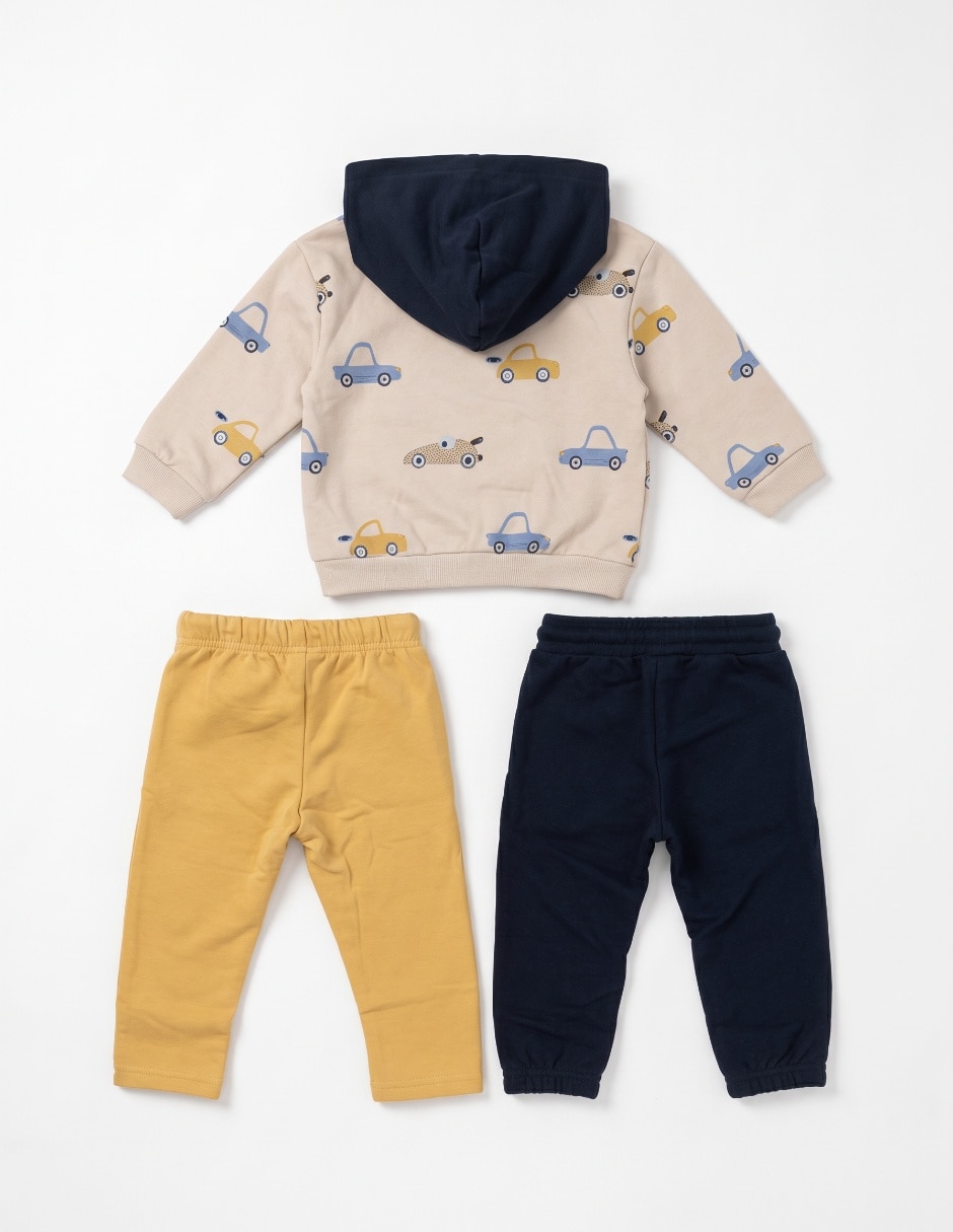 Conjunto de algodón para bebé niño 4