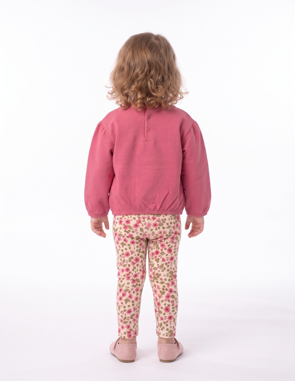 Conjunto de algodón para bebé niña 2