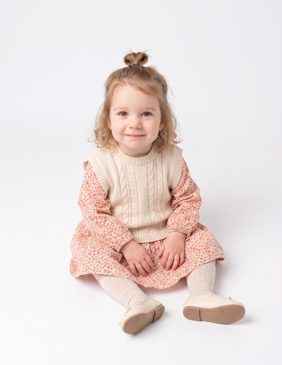 Vestido para bebé niña