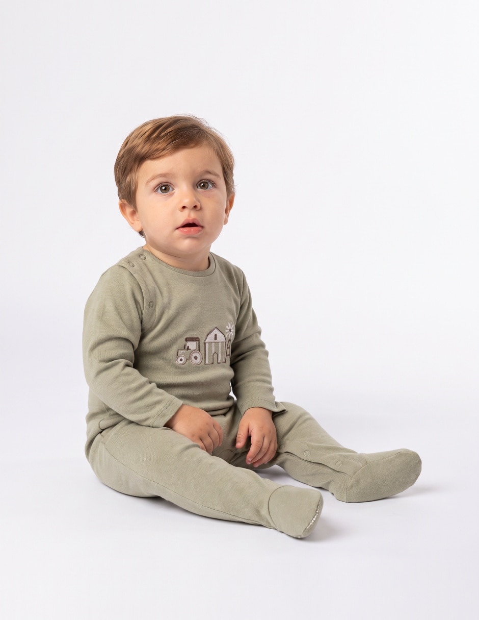 Set de mamelucos de algodón para bebé niño Set de mamelucos de algodón para bebé niño