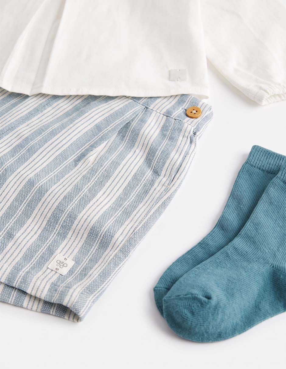 Conjunto de vestir mon caramel para bebé niño 3