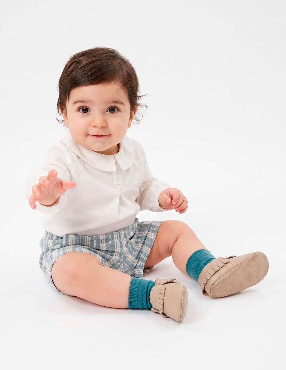 Conjunto de vestir mon caramel para bebé niño 2