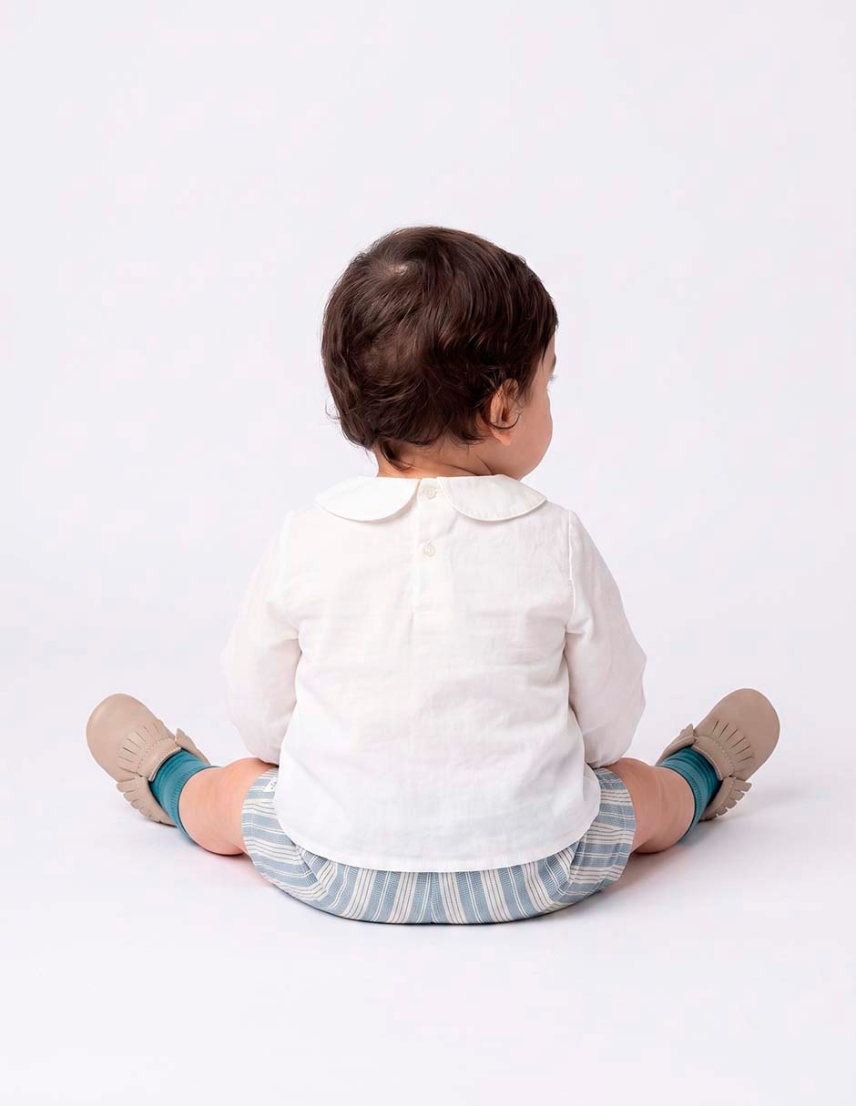Conjunto de vestir mon caramel para bebé niño 6