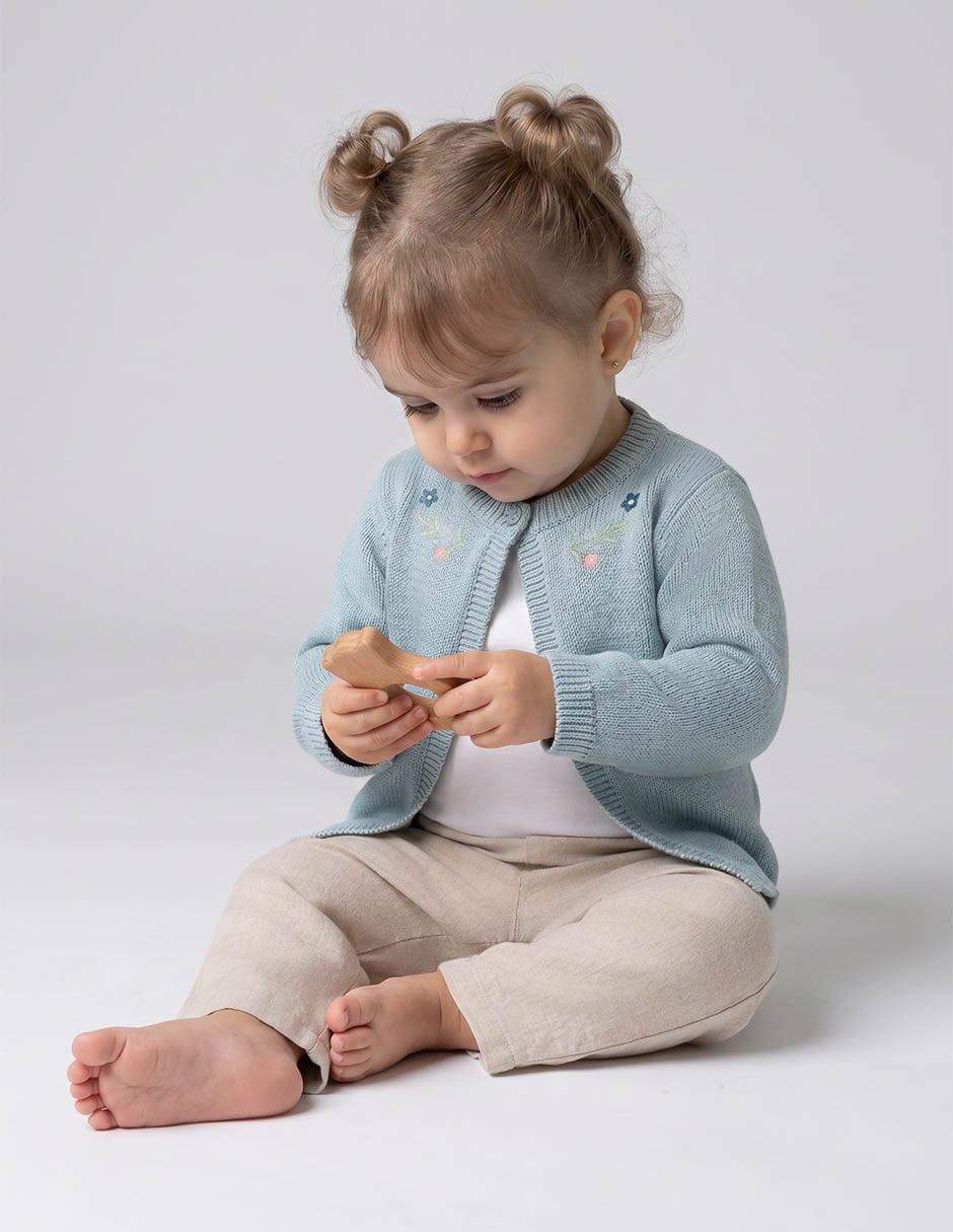Suéter tejido Mon Caramel Collection para niña
