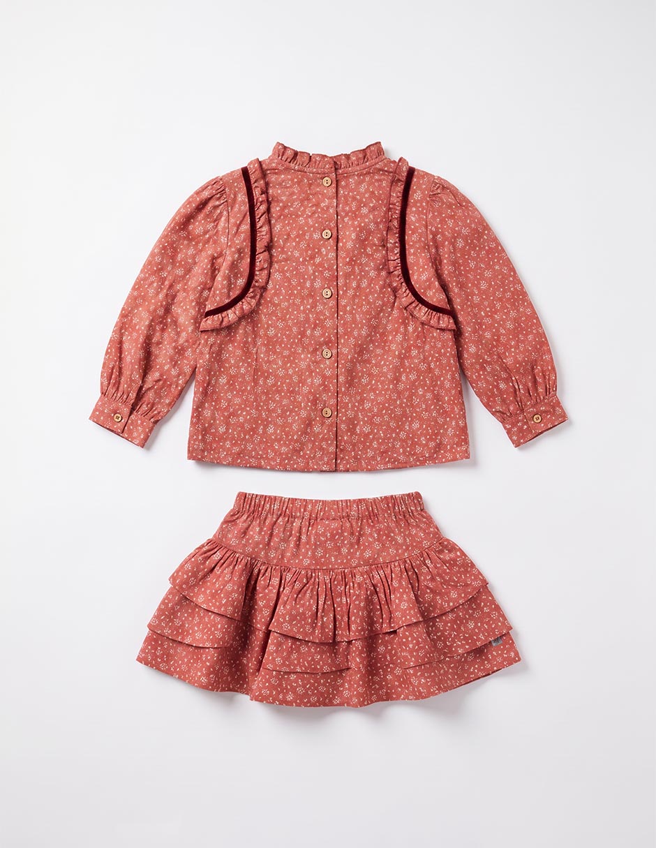 Conjunto mon caramel para niña 2