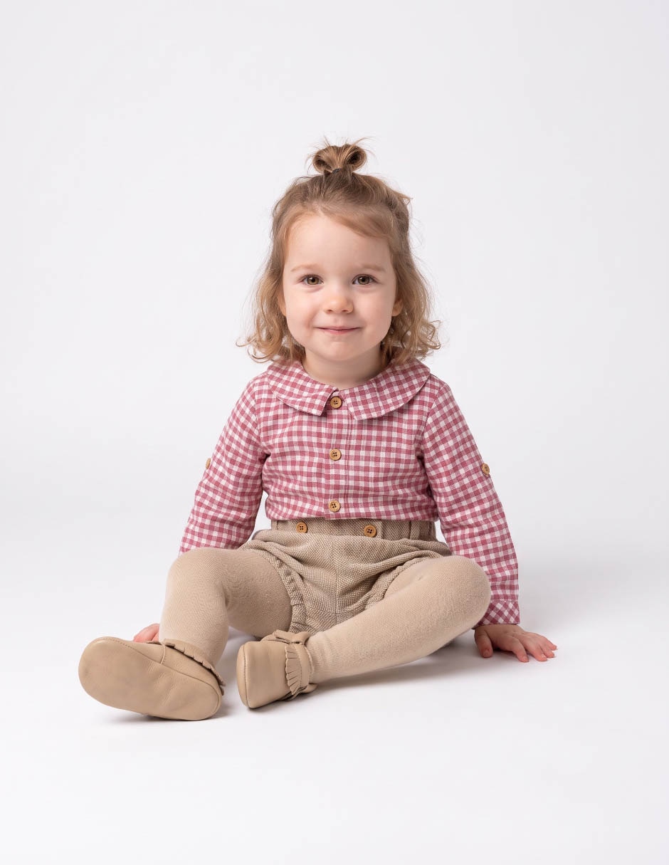 Conjunto de algodón para bebé niña Conjunto de algodón para bebé niña