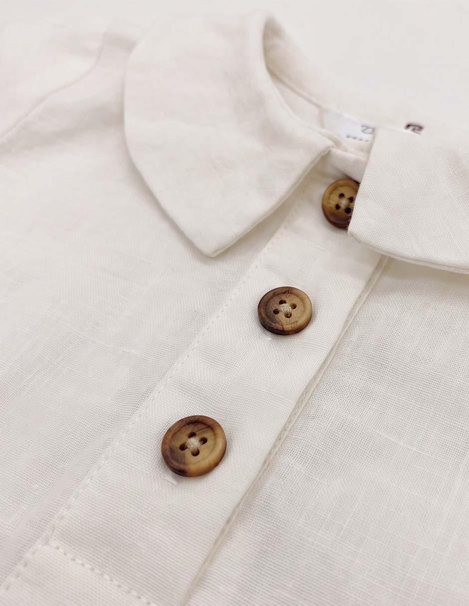 Conjunto Mon Caramel de algodón para bebé niño 2 piezas 4