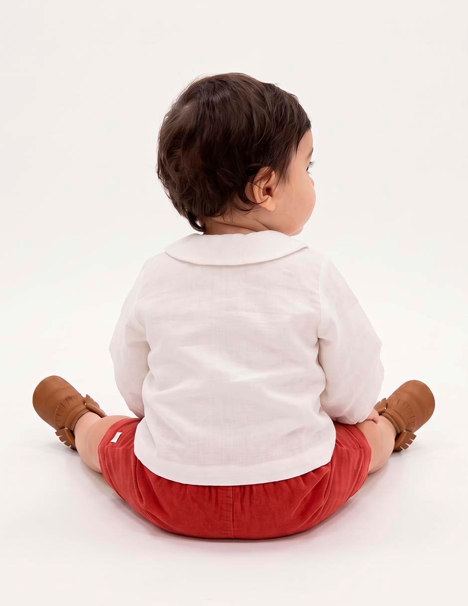Conjunto Mon Caramel de algodón para bebé niño 2 piezas 6