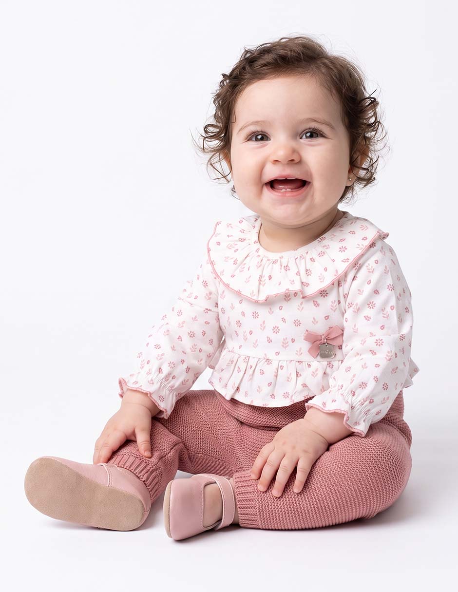 Mameluco de algodón para niña 2