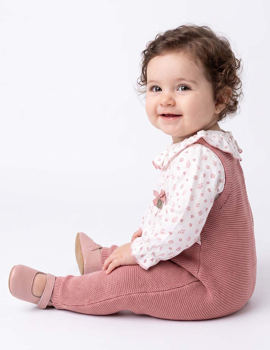 Mameluco de algodón para niña 6