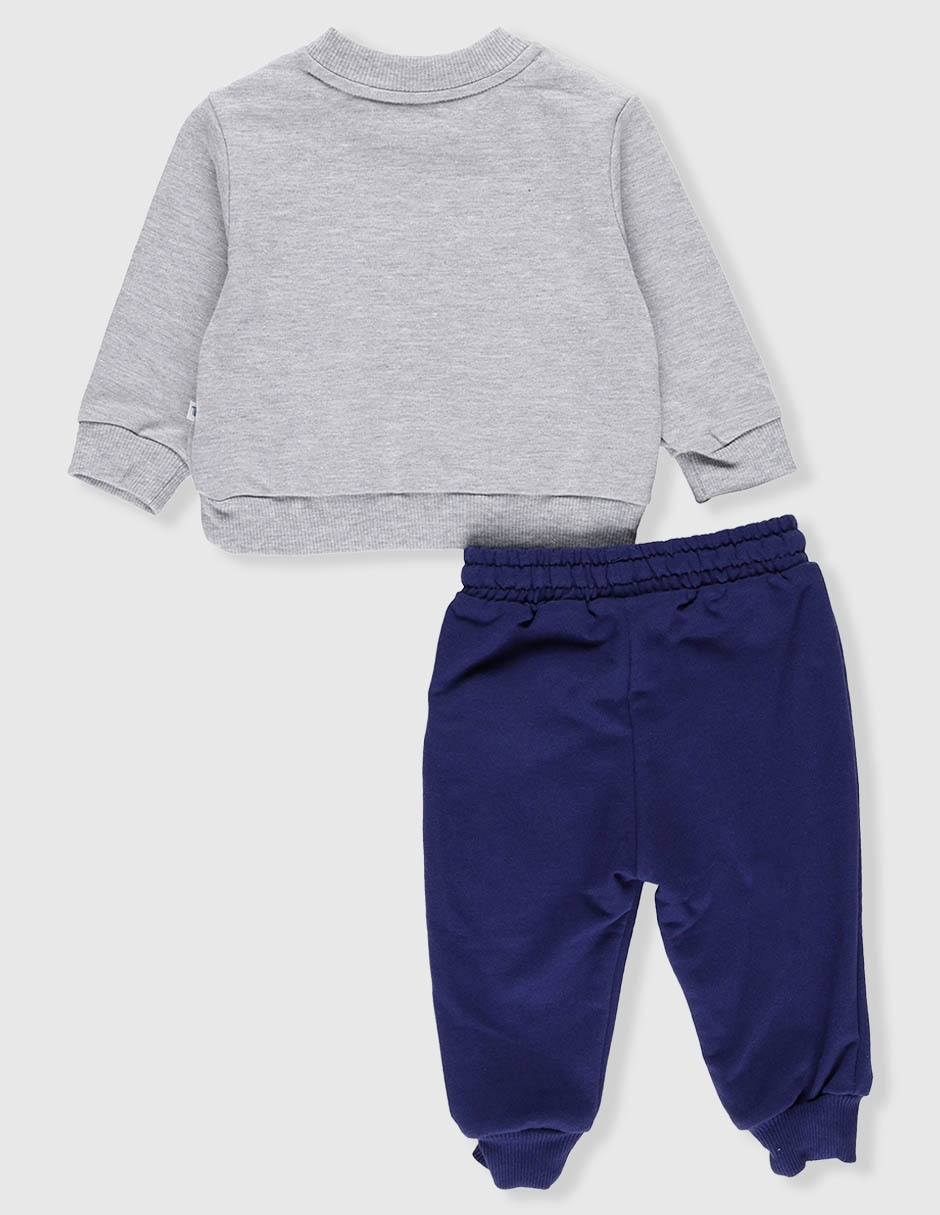 Conjunto deportivo de algodón para niño 2 piezas 3