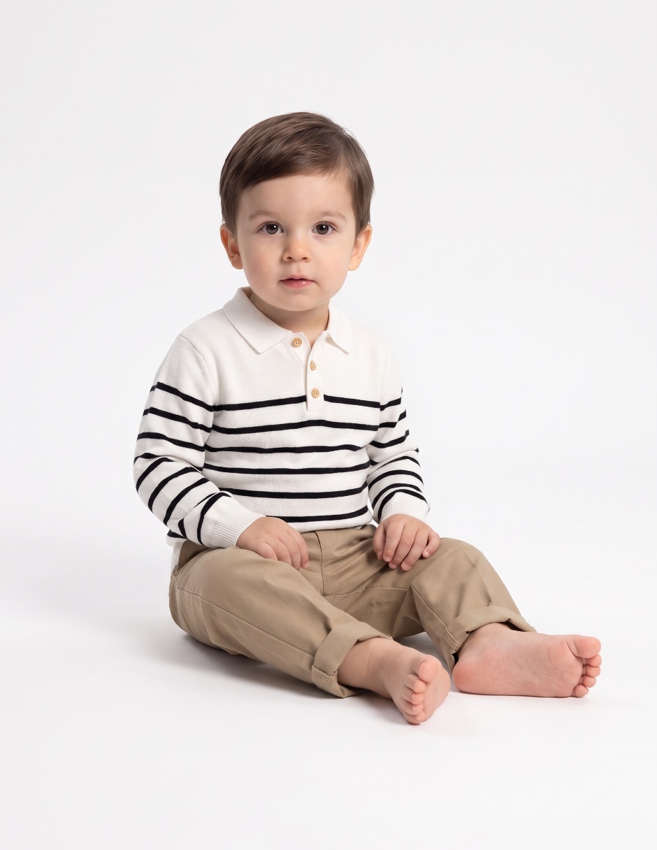 Conjunto casual de algodón para niño