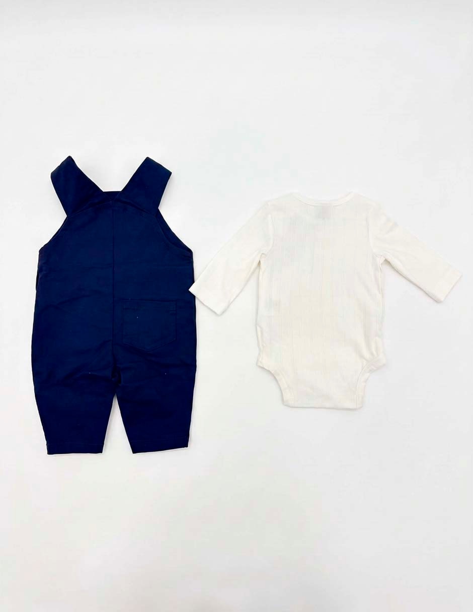 Conjunto casual de algodón para niño 2 piezas 3