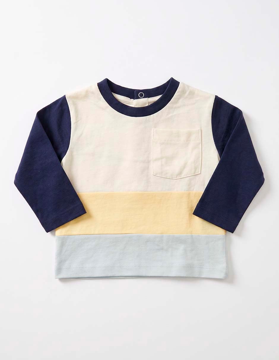 Playera manga larga para niño