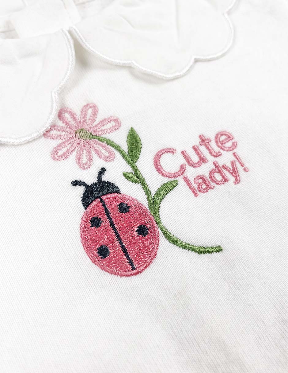 Conjunto de algodón para bebé niña 3