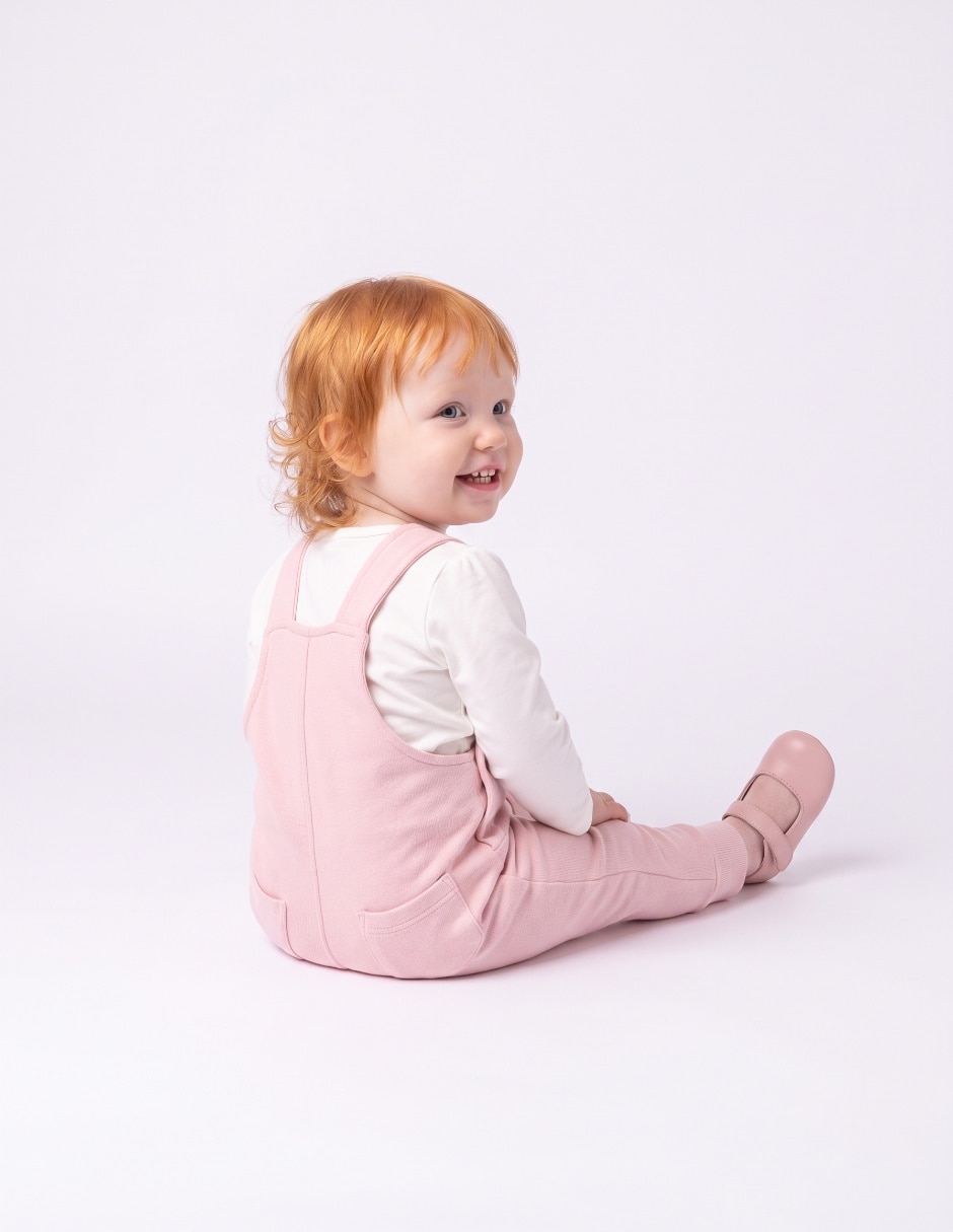 Conjunto casual de algodón para bebé niña 2