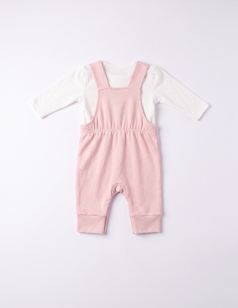Conjunto casual de algodón para bebé niña 4