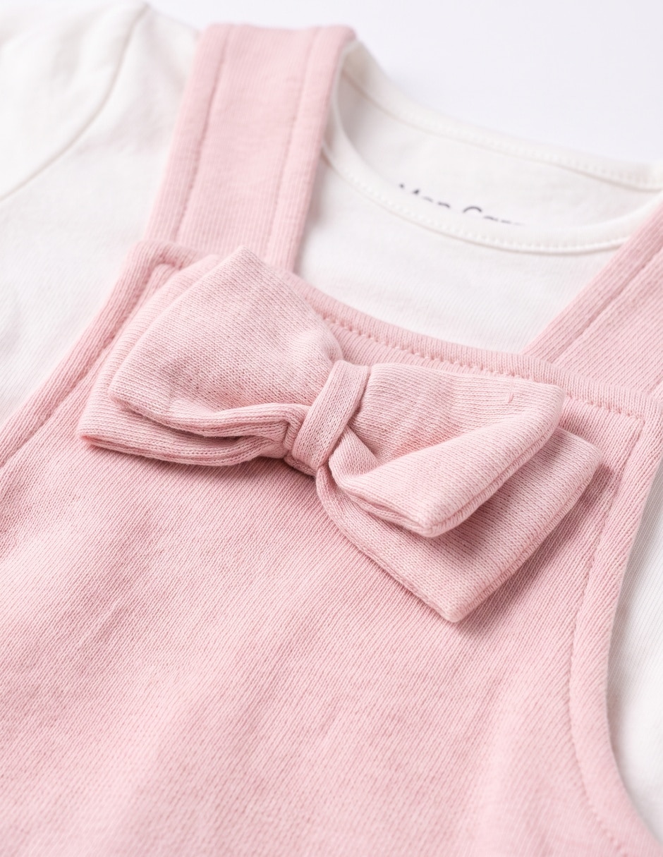 Conjunto casual de algodón para bebé niña 6
