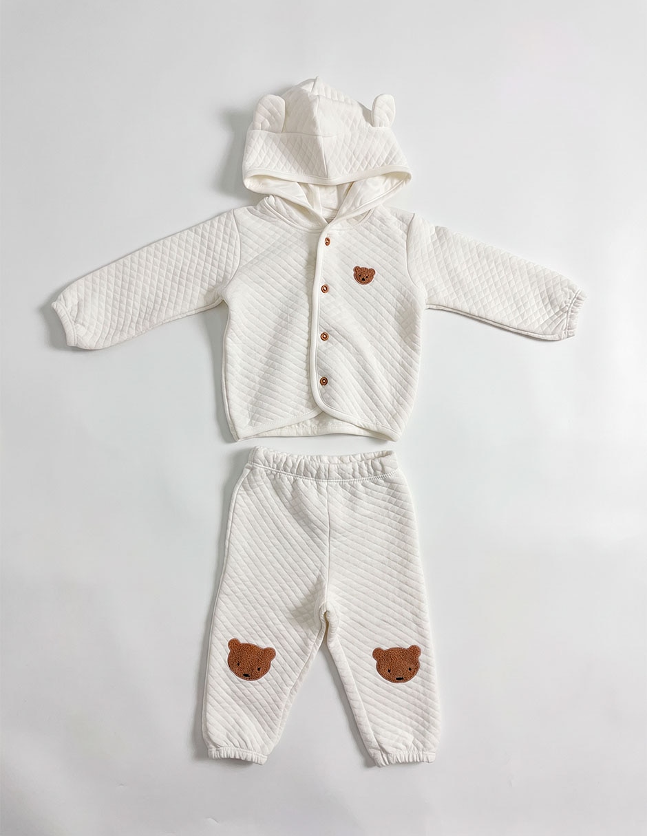 Conjunto casual de algodón para bebé 3
