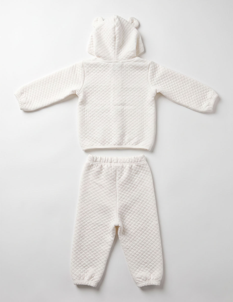 Conjunto casual de algodón para bebé 4