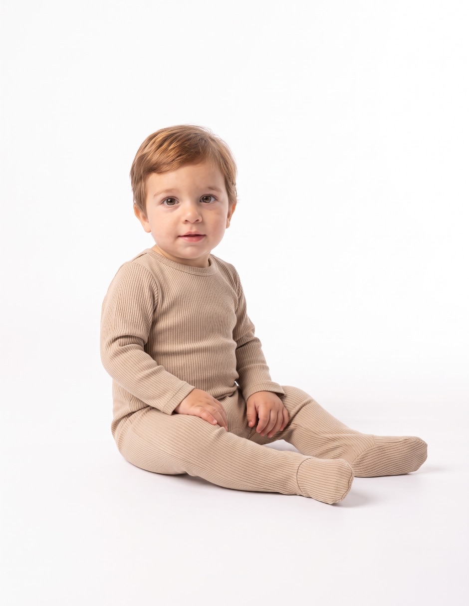 Set mameluco de algodón unisex