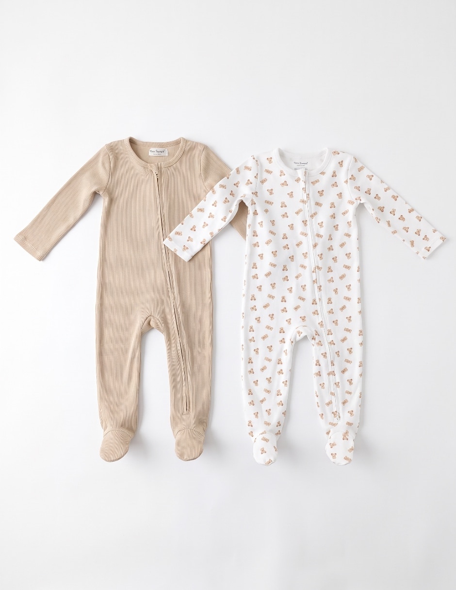 Set mameluco de algodón unisex 3
