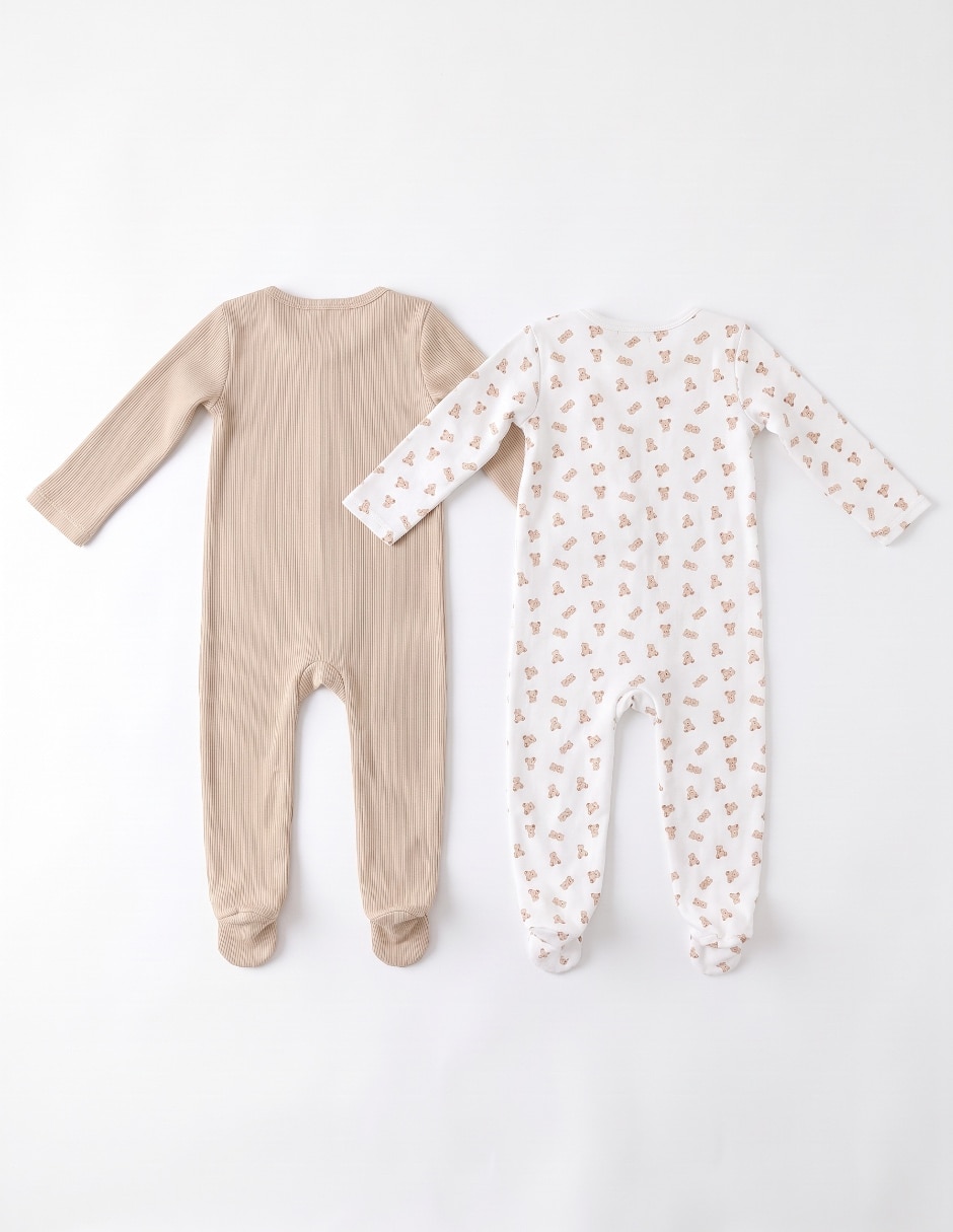 Set mameluco de algodón unisex 4