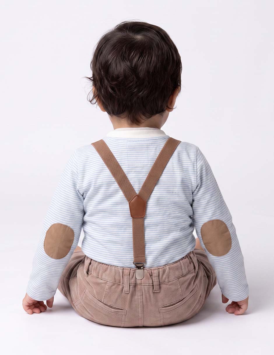 Conjunto casual de algodón para niño 2 piezas 5
