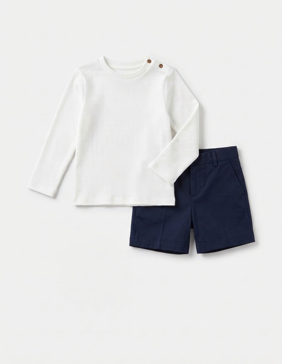 Conjunto de algodón para niño 3