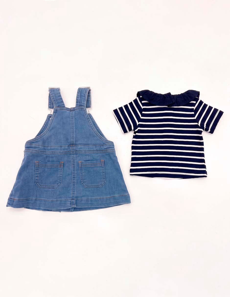 Conjunto de algodón para bebé niña 5