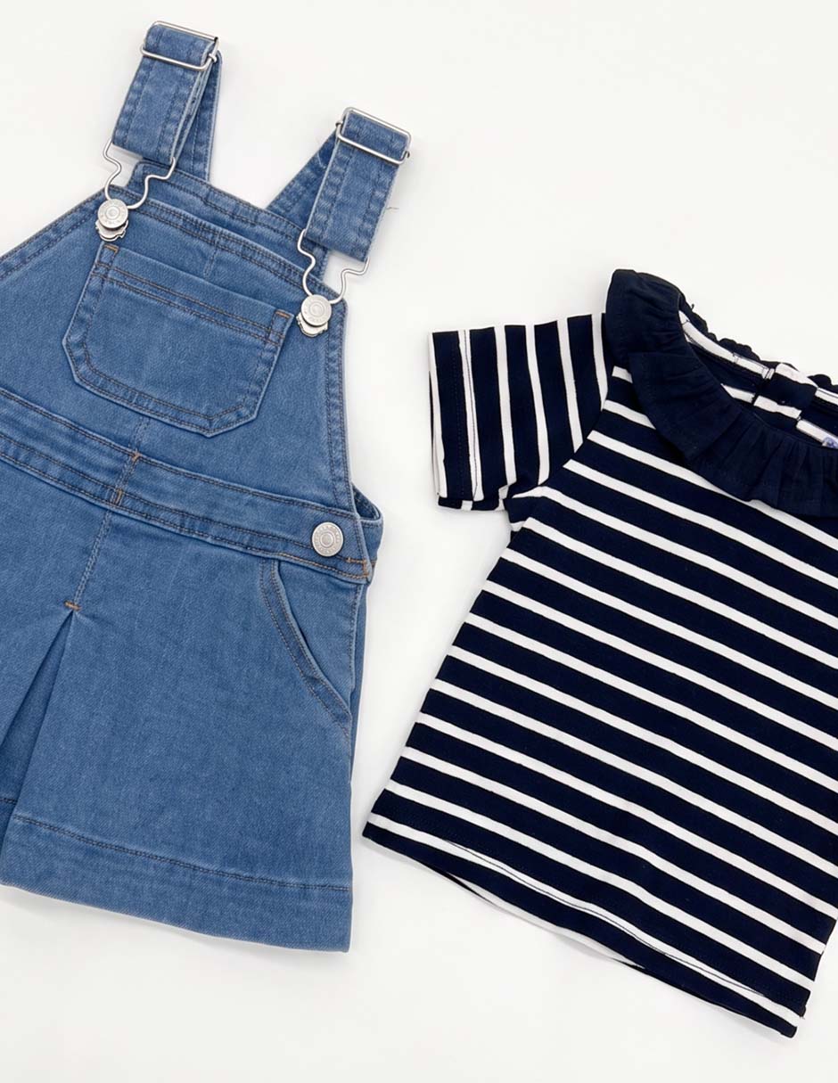Conjunto de algodón para bebé niña 3