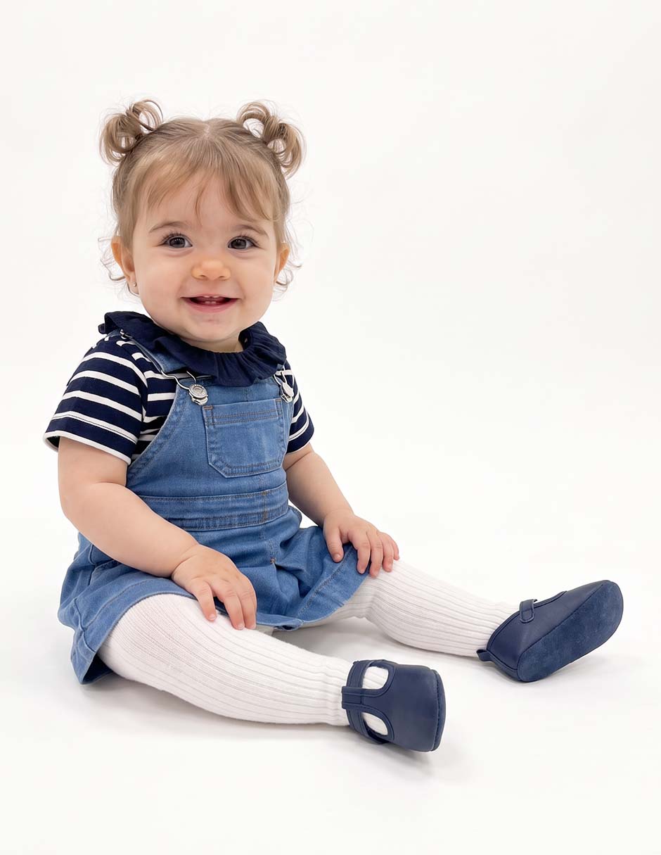 Conjunto de algodón para bebé niña 2