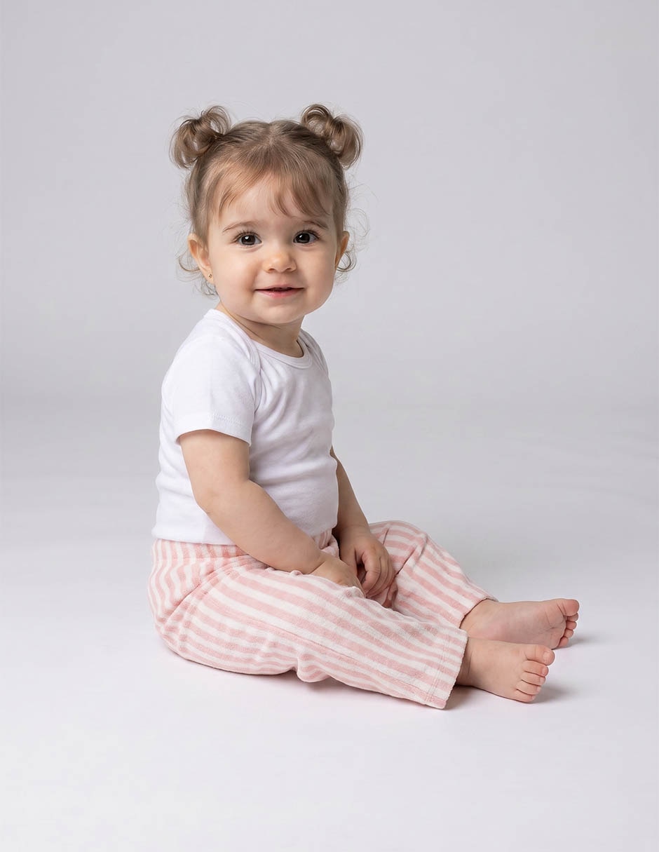 Pantalón coulotte punt roma para mujer