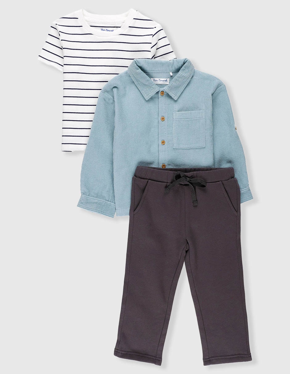 Conjunto para niño 3 piezas 2