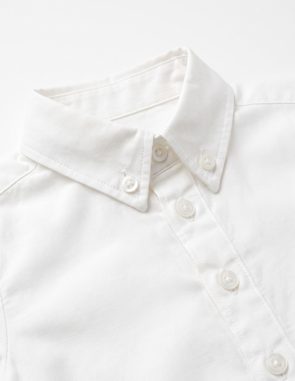 Camisa de algodón manga larga para niño 6